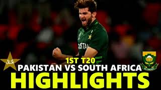 Pakistan vs South Africa 1st T20 Highlights 2024  PAK vs SA 1st T20 Full Highlights [upl. by Hamil61]