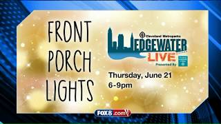 Front Porch Lights turns it on for FOX 8 News [upl. by Zetnod]