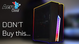 Dont buy this case Aerocool Bolt PC Case Review [upl. by Gravante544]