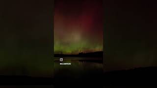 Northern lights over Gatineau Park Quebec October 7 2024 [upl. by Ahsetan]