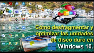 Cómo desfragmentar y optimizar el disco duro de nuestro PC con Windows 10 [upl. by Siusan]