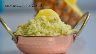 പൈനാപ്പിൾ ചമ്മന്തി  Biriyani Chammanthi  Pineapple Chammanthi for Biriyani  Ep553 [upl. by Doty]