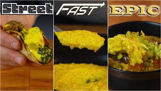 Risotto alla milanese in 3 semplici mosse  Street Fast Epic [upl. by Batish]