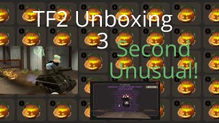 TF2 Halloween Unboxing 3 and getting my second Unusual [upl. by Avot]