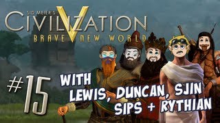 Civ 5 Multiplayer Challenge Part 15  Backstabbing [upl. by Aerdnahc901]