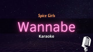 Wannabe  Spice Girls Karaoke with Lyrics [upl. by Yenahteb85]