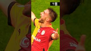 Galatasaray  Elfsborg Yunus Akgün gol football goals viralvideo fyp kesfet europaleague [upl. by Roath651]