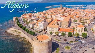 Alghero Sardinia Italy 4k Drone Tour of the Beautiful Alghero Sardegna Italia [upl. by Imar]