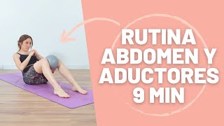 FORTALECE tus ABDOMINALES y ADUCTORES con estos 3 ejercicios en 9 minutos [upl. by Htessil408]