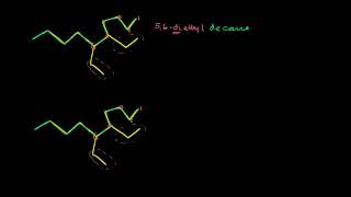 More Organic Chemistry Naming Examples 1 [upl. by Ahsinotna]