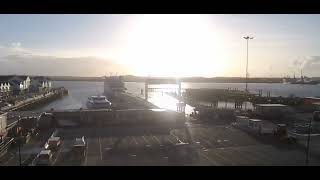 Red funnel departing Southampton [upl. by Marx]