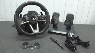 Hori APEX Racing Wheel Unboxing amp Gameplay in 2022 [upl. by Eldwun]