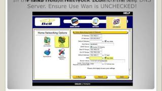 Bell Aliant Speedstream DNS Settings [upl. by Sawyer]