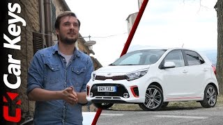 2017 Kia Picanto Review  Sexier than a Fiat 500  Car Keys [upl. by Filmore40]