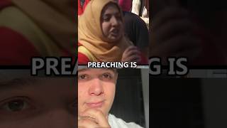 Woke Muslim Quickly Regrets Calling Christian Preacher Stupid [upl. by Brandtr]