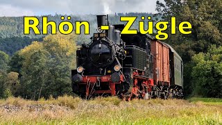 Rhönzügle in Unterfranken zwischen Mellrichstadt und Fladungen einfach schöne Eisenbahnaufnahmen [upl. by Fante]