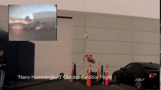 AeroVironments Nano Hummingbird  Flight Demonstration [upl. by Mairb737]