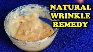 ANOTHER DIY ANTI AGING FACE MASK HOMEMADE  FOLLOW these NATURAL REMEDIES FOR WRINKLES ON FACE [upl. by Meriel]