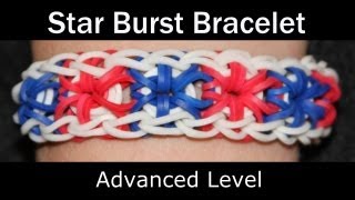 Rainbow Loom® Starburst Bracelet [upl. by Gnirps]