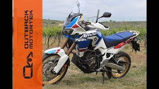 Honda Africa Twin Adventure Sports by Outback Motortek [upl. by Haizek]