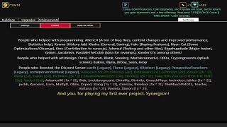 Synergism Gameplay 2  The Best Idle Games 15 [upl. by Nwadal]