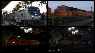 Railfanning Fullerton featuring SD70MAC 9749 6111 25th Anniversary amp much more [upl. by Cressler338]