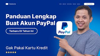 Cara Membuat Akun Paypal Terbaru 2024  Lengkap Dari Awal [upl. by Raman866]