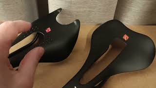 AliExpress Carbon Saddle  Kocevlo 84 gram [upl. by Gunner]