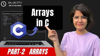 222 Arrays in C Programming with prishu [upl. by Baudelaire]