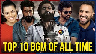 Top 10 Popular BGM of all time Reaction Kalki Master Kgf Lokiverse Beast Rolex Kaththi Kabali [upl. by Yeloc115]