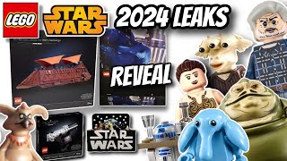 Lego Star Wars 2024 Leaks UCS Jabbas Sailbarge REVEAL  NO GEORGE [upl. by Nikolai]