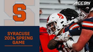 2024 Syracuse Orange Spring Football Game [upl. by Haily]