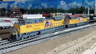 Sept2024 CSX Ho Scale Layout [upl. by Lrigybab]