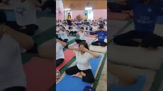 9th International Yoga Day 2023 II GAUHATI COMMERCE COLLEGE II 21062023 II G G BANIK [upl. by Hedda]