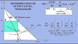 Output Determination for Profit Maximization MCMR Mathematically [upl. by Steven987]