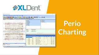 XLDent Dental Software Demo  Perio Charting [upl. by Aramoy]