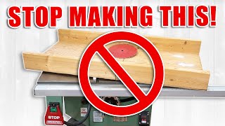 STOP Making OutDated Table Saw Sleds Do This Instead [upl. by Jakoba700]