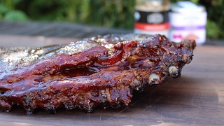 Cherry Cola LAMB RIBS  english Grill and BBQRecipe  0815BBQ [upl. by Vacuva]