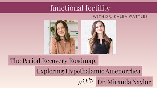 The Period Recovery Roadmap Exploring Hypothalamic Amenorrhea with Dr Miranda Naylor [upl. by Anawek809]