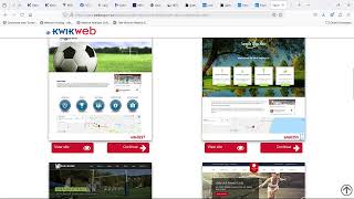 1 Kwikwap Website Builder how to Start Video [upl. by Soble]