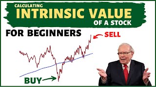 How To CALCULATE INTRINSIC VALUE of a STOCK [upl. by Ordnasil57]