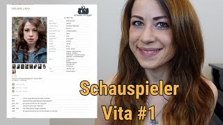 VITA erstellen Schauspieler werden amp richtig bewerben Schauspiel Tipps Schauspielschule [upl. by Leonard]