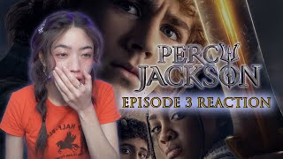 why its a good thing the Percy Jackson show made changes to the book episode 3 reaction [upl. by Louanna]