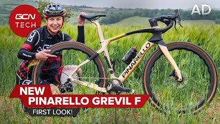 New Pinarello Gravel Racing Machine  Grevil F First Look [upl. by Hadden]