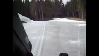 Springtime tests Snowmobile Sherpa 16 dualtrack [upl. by Oivlis]