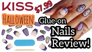 Kiss Voguish Halloween Nails Review [upl. by Gayel]