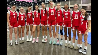 VK Basketball U16 Red vs Southwest Premier at Nike Nationals 2024 in Chicago [upl. by Aynat]