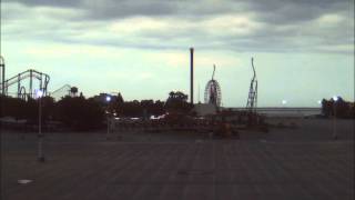 Cedar Point 2013 GateKeeper Construction Time Lapse Week 7 91712  92312 [upl. by Mauchi]