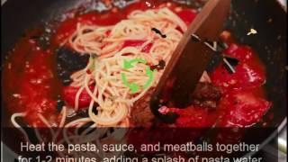 Best Italian Spaghetti amp meatballstasty cooking recipe [upl. by Lleral750]