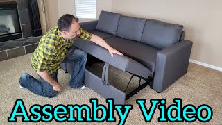 Bring In The Difference With Yaheetech Sectional Sofa Assembly Video [upl. by Mientao181]